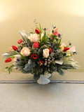 arrangement with vase