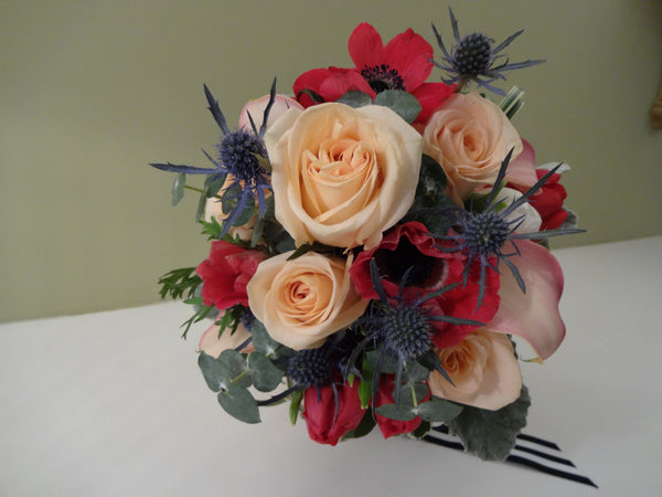 Sprint Sweet Wedding Bouquets with vase