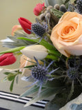 arrangement with vase